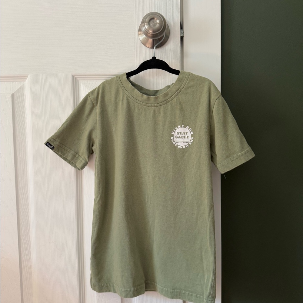 Olive Green Binkybro tee